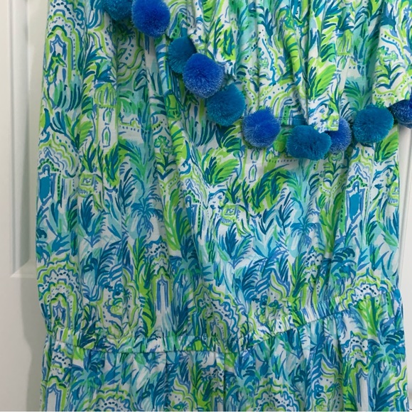 Lilly Pulitzer Idara one-shoulder romper in resort white out to play size S - Picture 7 of 9